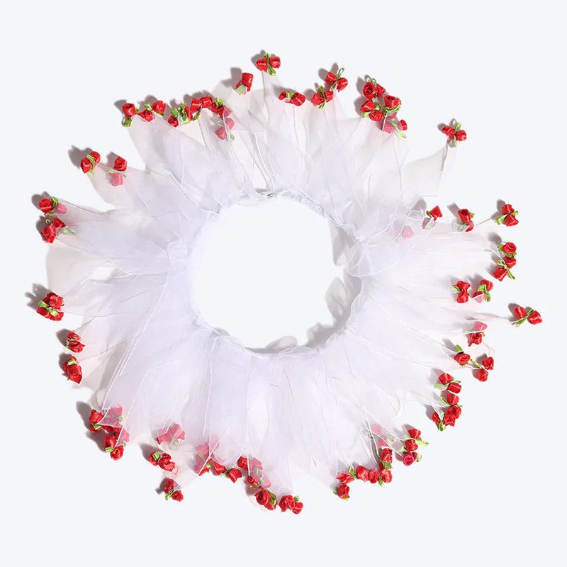 HUFT Celebration Party Dog Collar – White