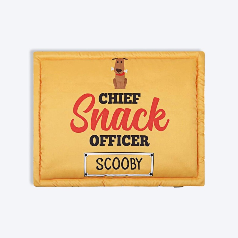 HUFT Chief Snack Officer Personalised Dog & Cat Mat