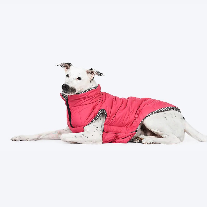 HUFT Cozy Pupper Dog Jacket – Pink
