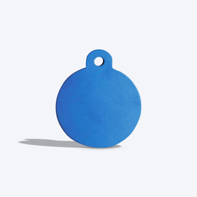 HUFT Personalised Dog & Cat Name Tag – Round – 3.5cm X 3cm