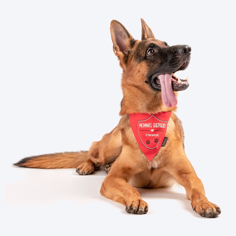 HUFT Personalised Mommas Shepherd (Pet’s Name) Bandana