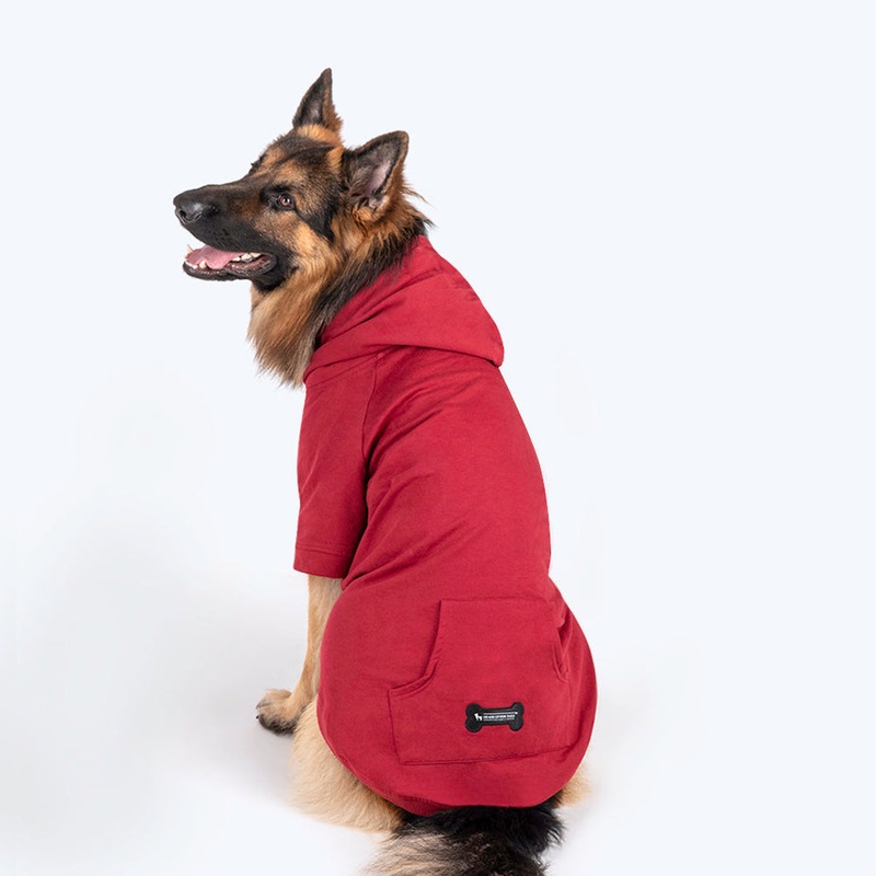 HUFT Sweatshirt for Dogs – Maroon