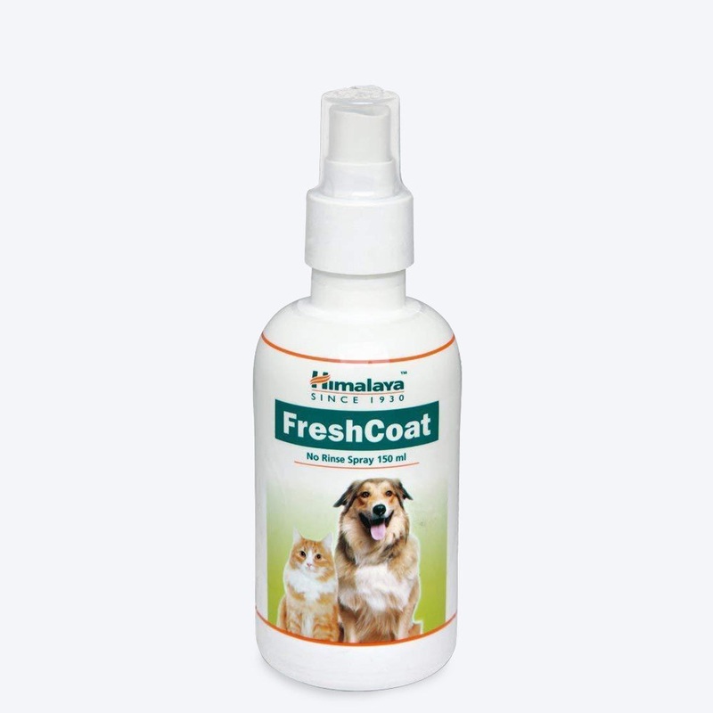 Himalaya FreshCoat No Rinse Spray for Dogs & Cats