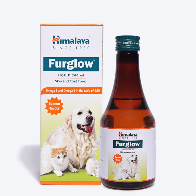 Himalaya Furglow Skin and Coat Tonic for Dogs and Cats – 200 ml
