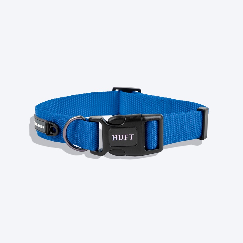 HUFT Basics Dog Collar – Cobalt Blue