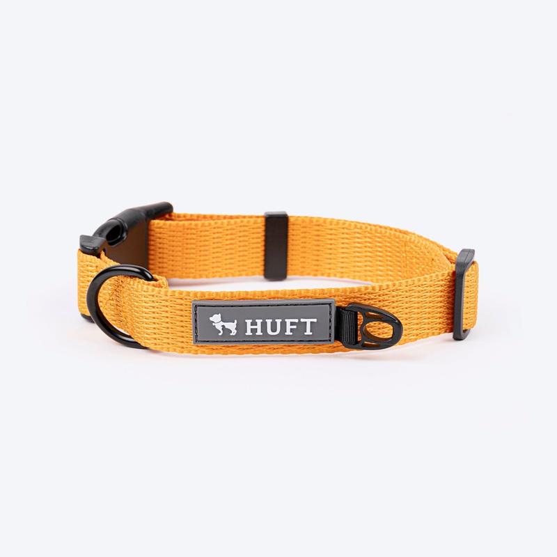HUFT Basics Dog Collar – Yellow