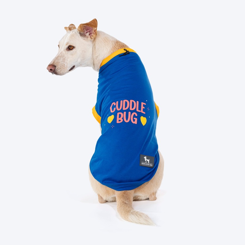 HUFT Cuddle Bug T-Shirt For Dogs – Blue