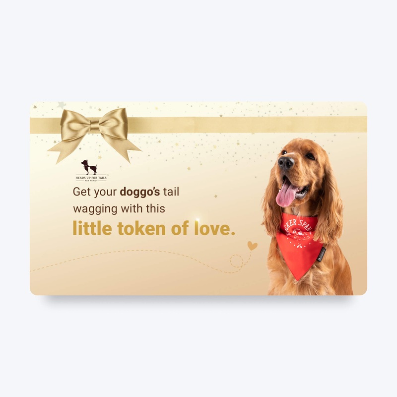 HUFT Dog Gift Card For Pet Parents