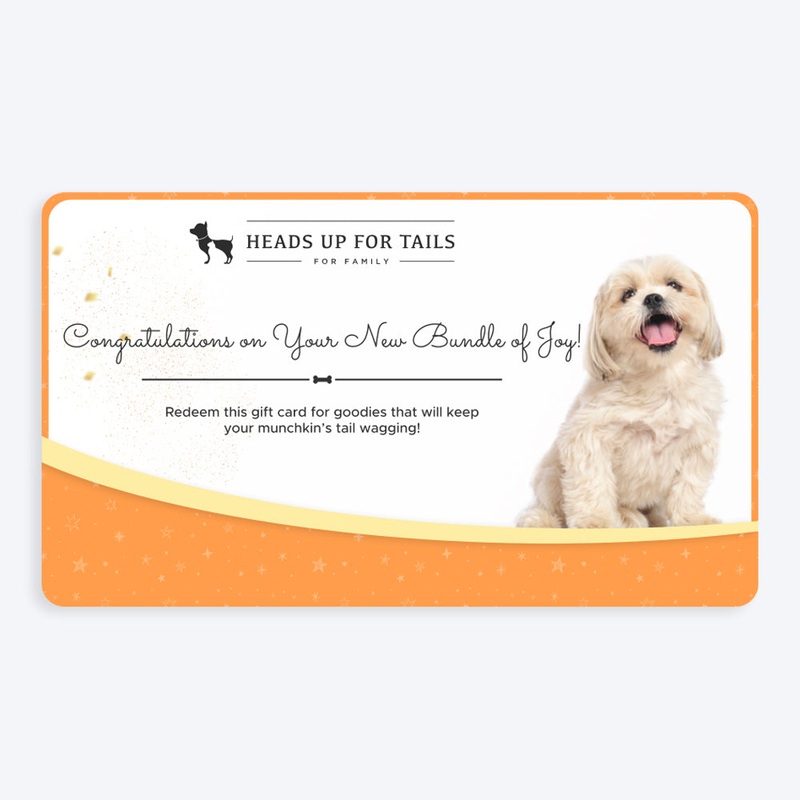 HUFT New Dog Gift Card|500|1,000|2,000|5,000