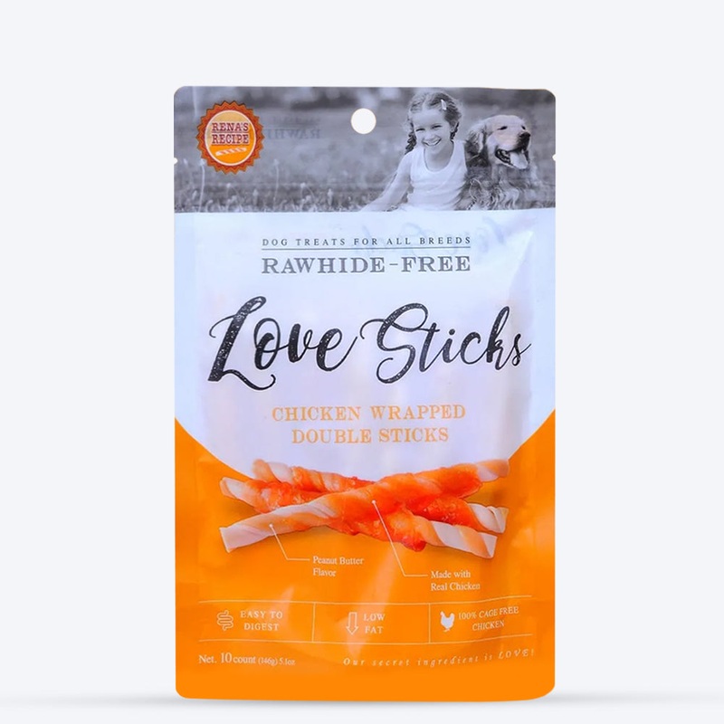 Rena’s Recipe Chicken Wrapped Double Dog Sticks -146 g (10 Pcs)