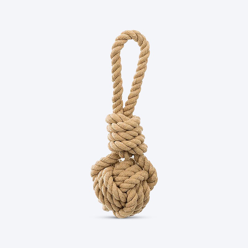 Trixie Be Nordic Knot Ball On A Rope Dog Toy – 8/30cm