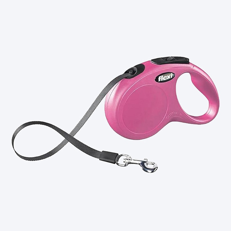 Flexi New Classic Pink Dog Leash