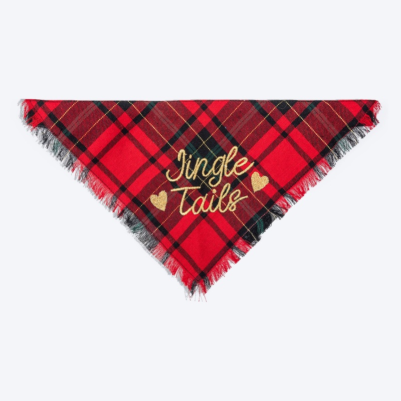 HUFT Christmas Jingle Tails Bandana For Dog & Cat