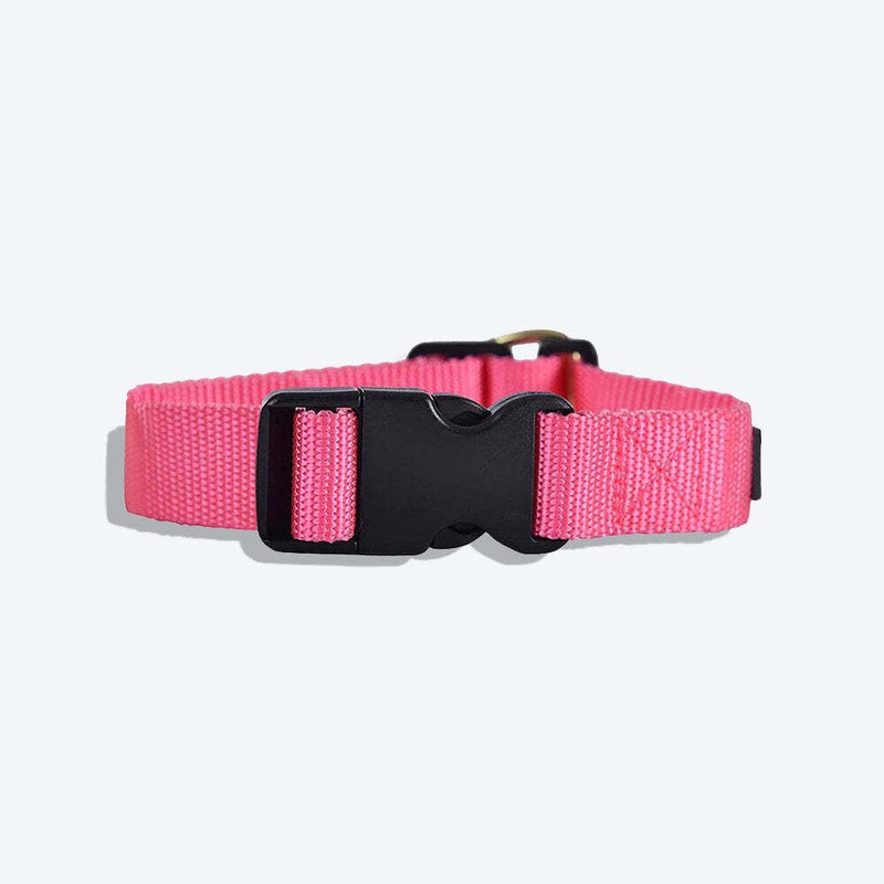 HUFT Classic Dog Collar – Pink