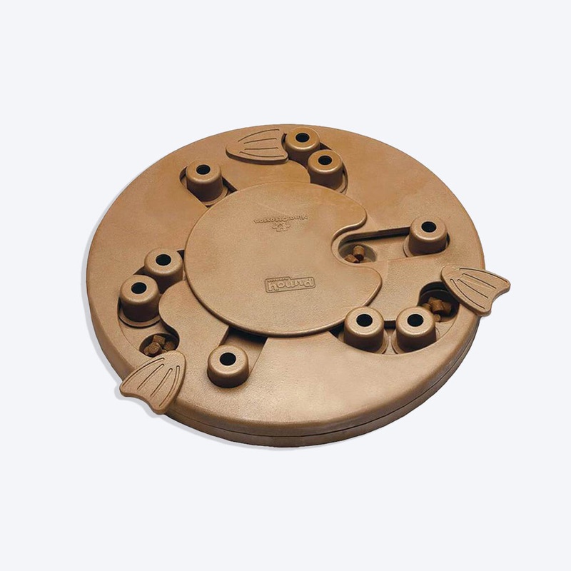 Outward Hound (Nina Ottosson) Dog Worker Composite – Spin, Scoot & Treat – Interactive Dog Toy – Level 3