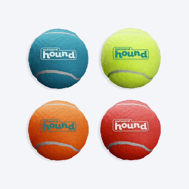 Outward Hound (Nina Ottosson) Squeaker Ballz Fetch Dog Toy