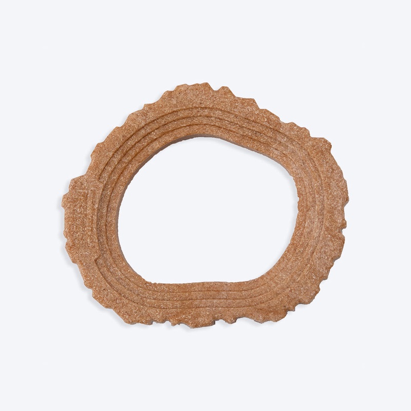 Petstages Dogwood Ring Dog Chew Toy – XS – Brown