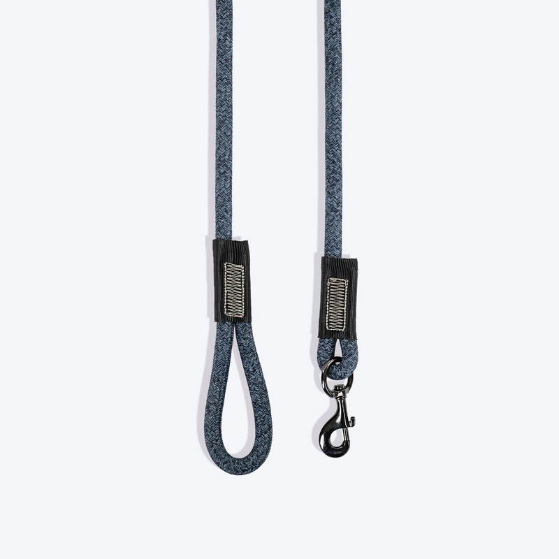 TLC Melange Rope Leash For Dog – Grey