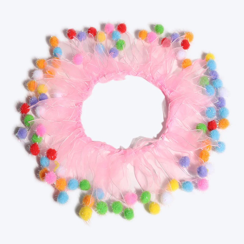 HUFT Chipper Pupper Party Dog Collar – Pink