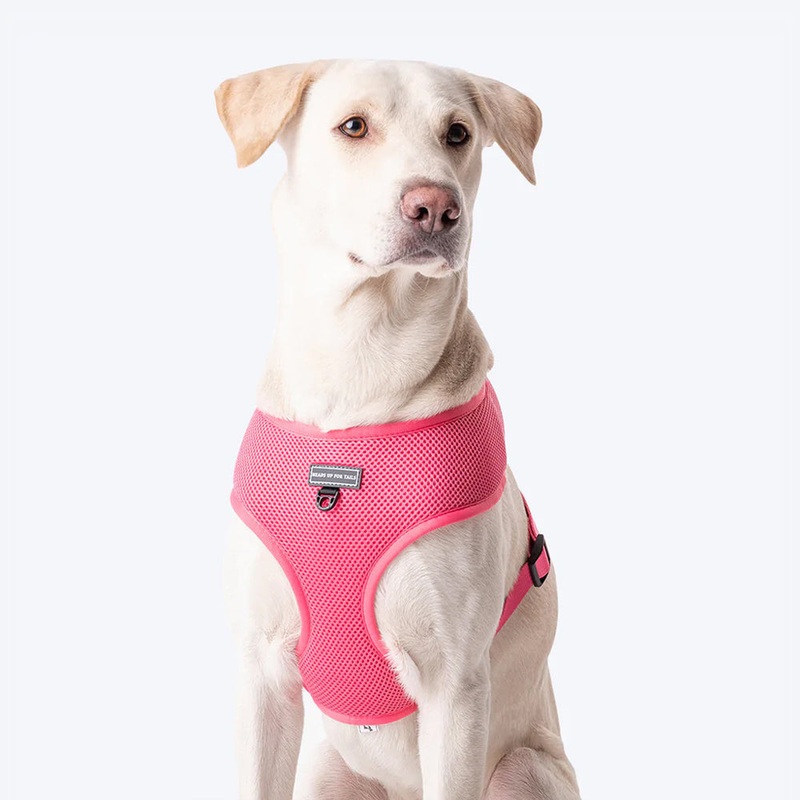 HUFT Classic Mesh Dog Harness – Pink