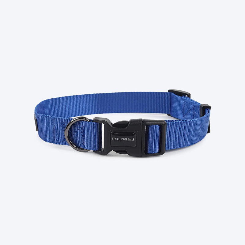 HUFT Essentials Nylon Puppy Collar – XS – Navy