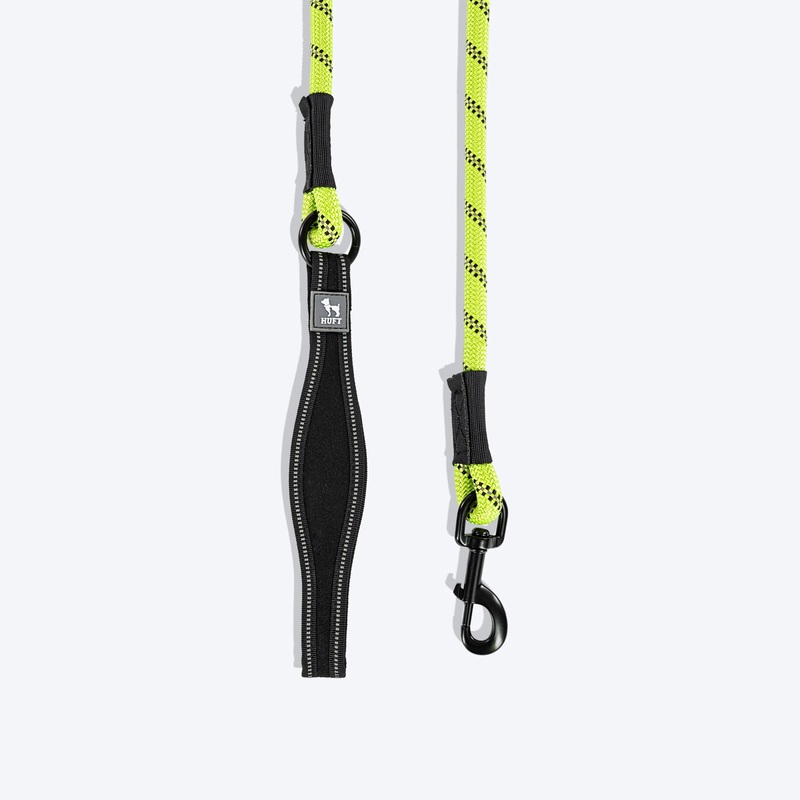 HUFT Rope Leash For Dog – Neon Green