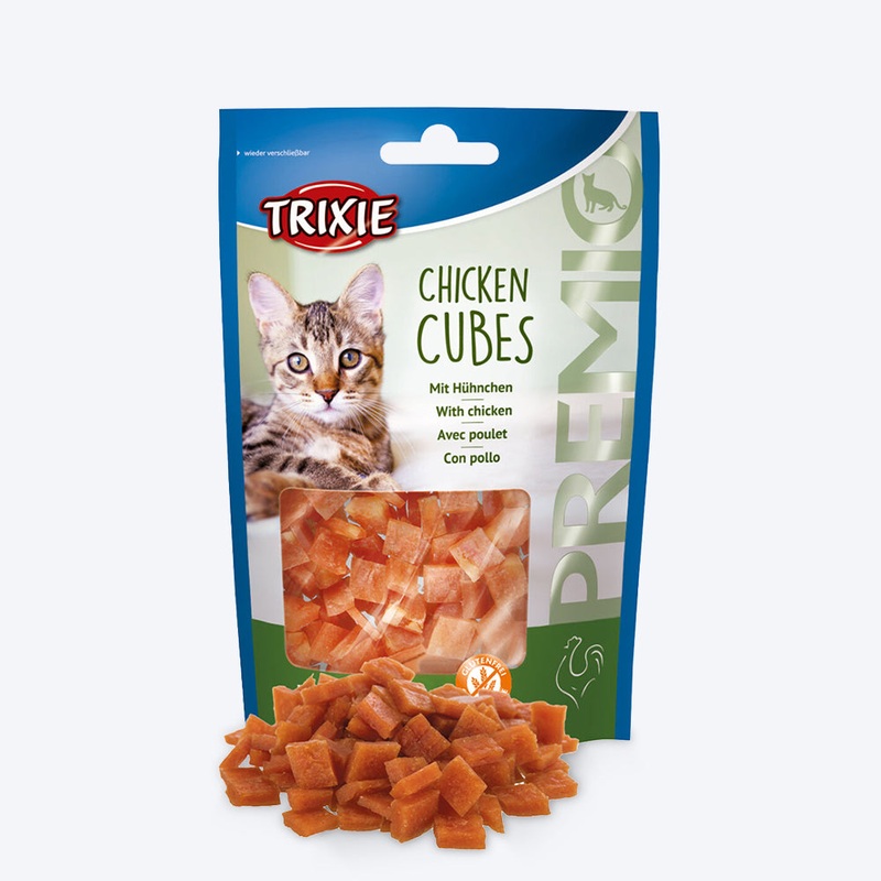 Trixie Premio Chicken Cubes Treat For Cat – 50 g