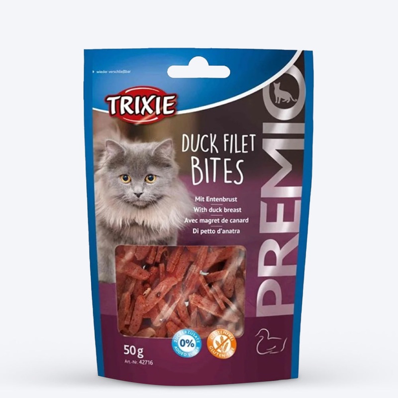 Trixie Premio Duck Filet Bites Treat For Cat – 50 g
