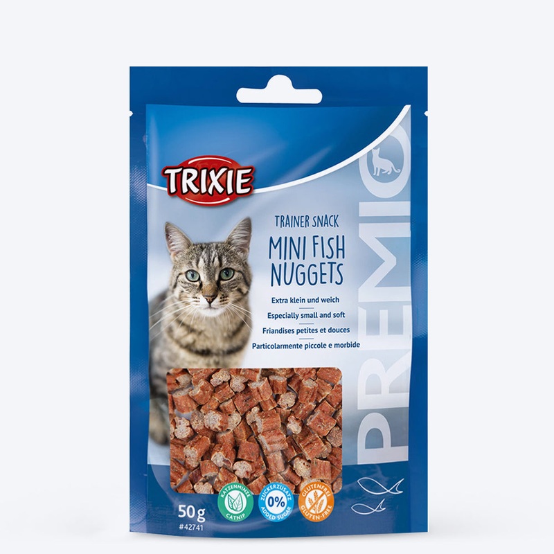 Trixie Premio Trainer Snack Mini Fish Nuggets Treat For Cat – 50 g