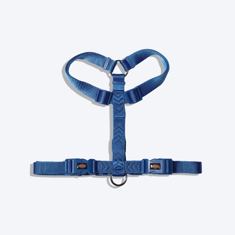 Trixie Premium Dog H-Harness – Royal Blue