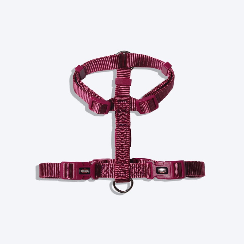 Trixie Premium Nylon H-Harness For Dogs – Orchid