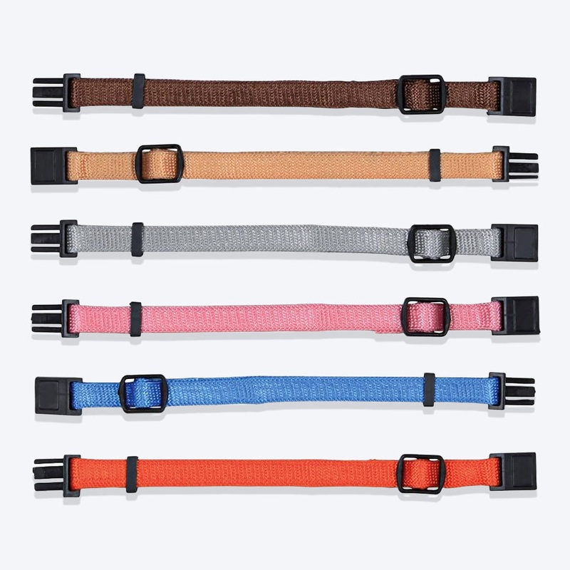 Trixie Puppy Collar – Set of 6 (Light Colors)