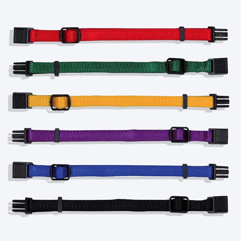 Trixie Puppy Collars Dark Colours – Set of 6