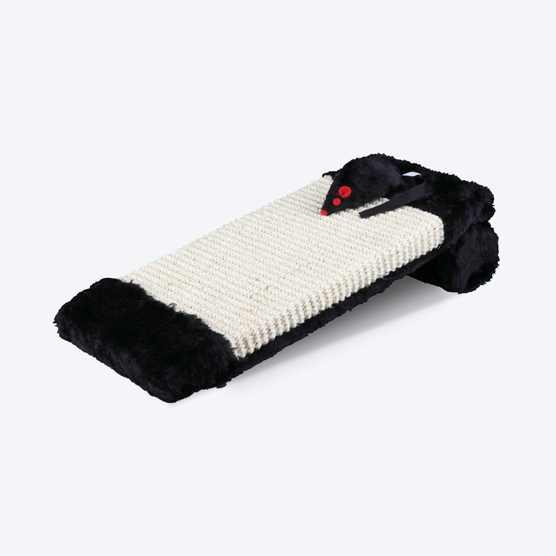 Trixie Scratching Board On A Roll With Catnip Cat Scratcher – Black