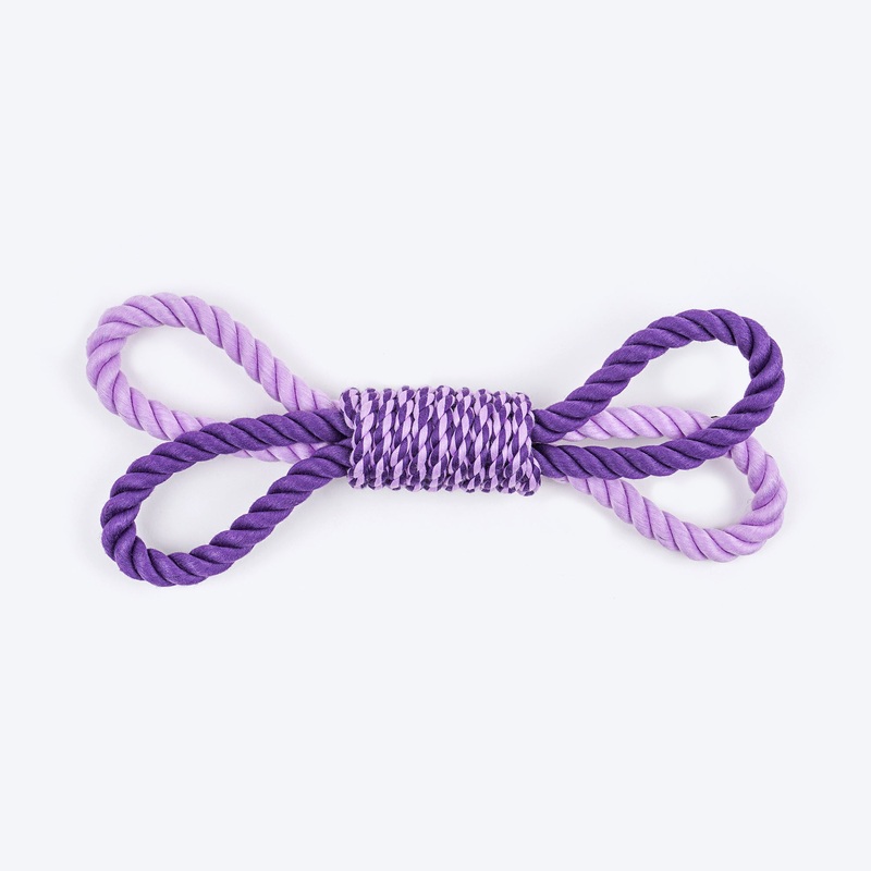 Dash Dog Lazy Loop Rope Toy For Dog – Purple