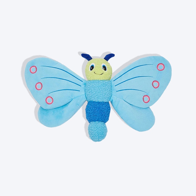 FOFOS Jumbo Butterfly Plush Toy For Dog – Blue