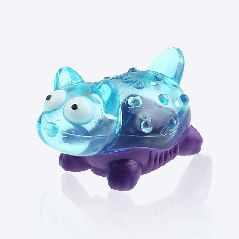 GiGwi Suppa Puppa Dog Toy – Blue & Purple