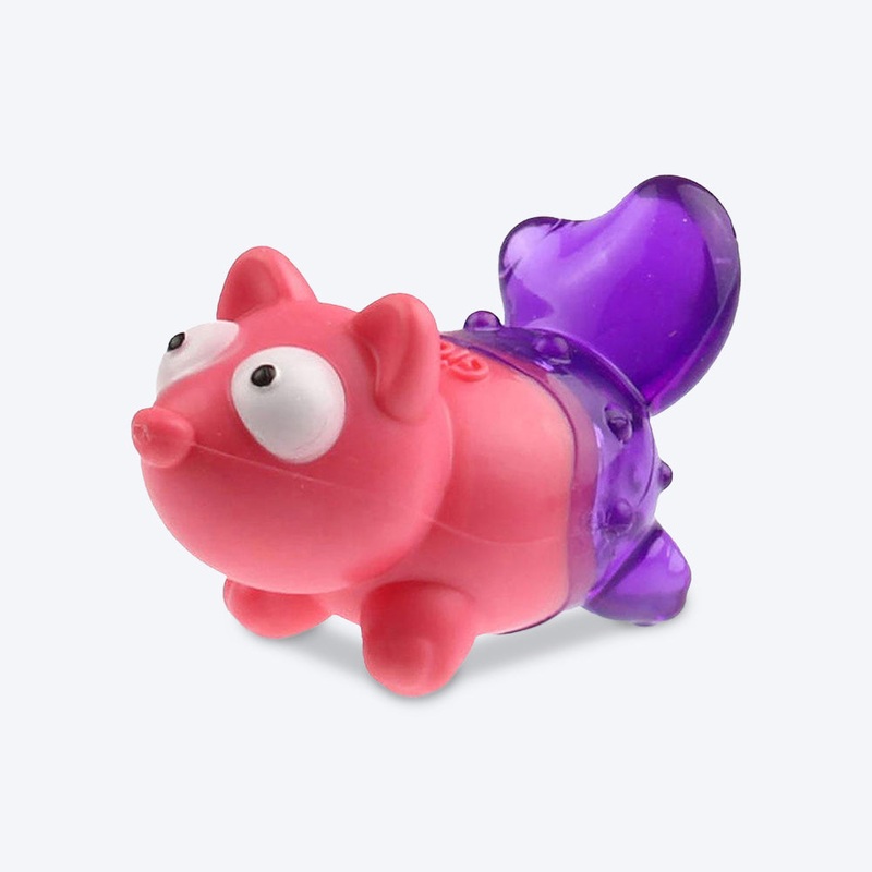 GiGwi Suppa Puppa Squeaker Toy For Dog – Fox – Pink/Purple