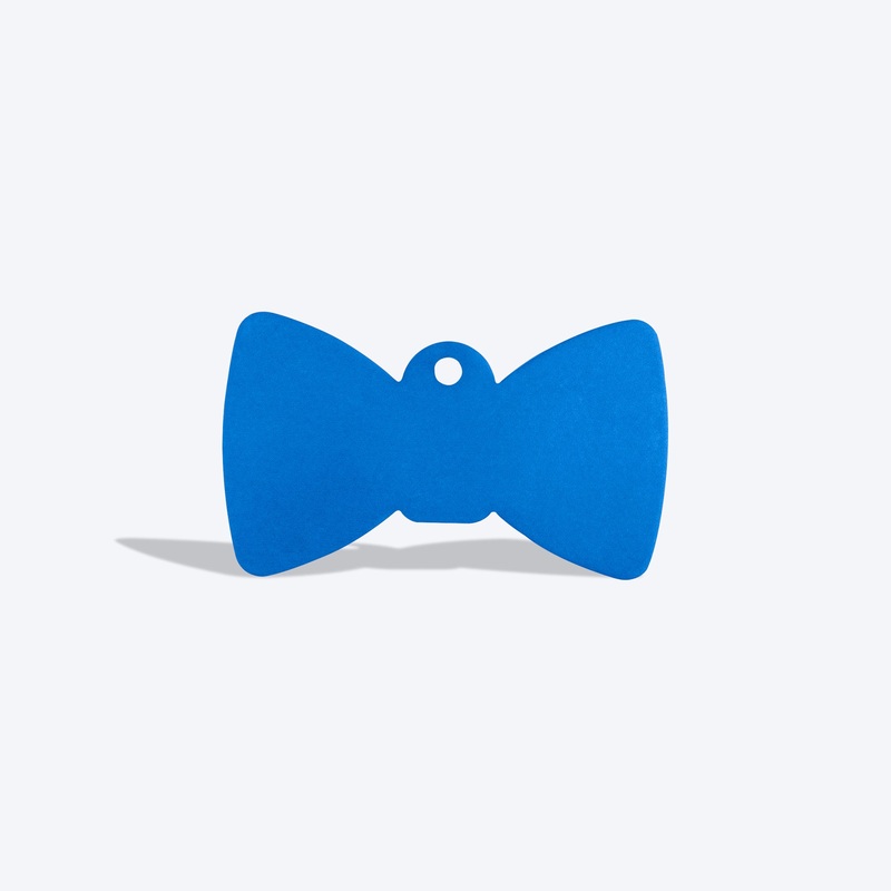 HUFT Personalised Dog & Cat Bow Shape Name Tag