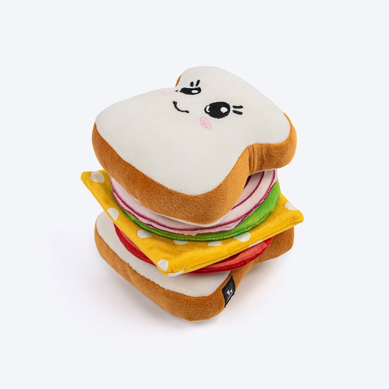 HUFT Snugglewich Plush Toy For Dog – Multicolor