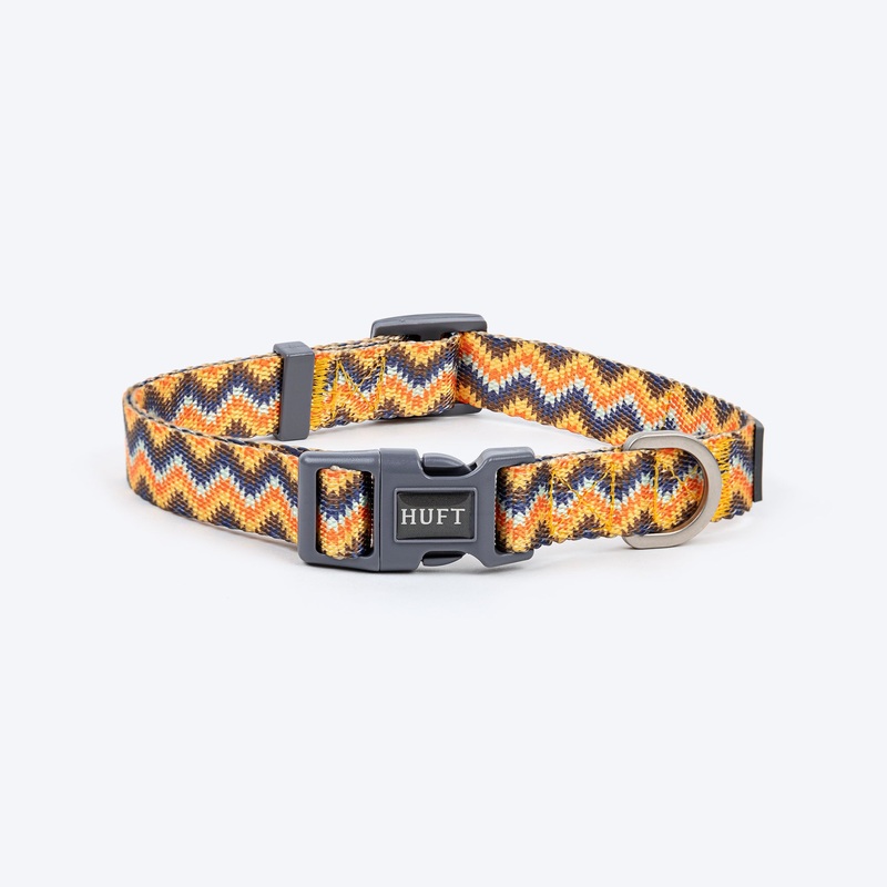 HUFT Zaggy Trail Collar For Dog – Yellow