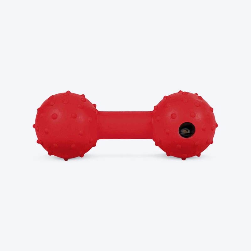 Trixie Dumbbell With Bell Dog Toy Assorted – 12 cm