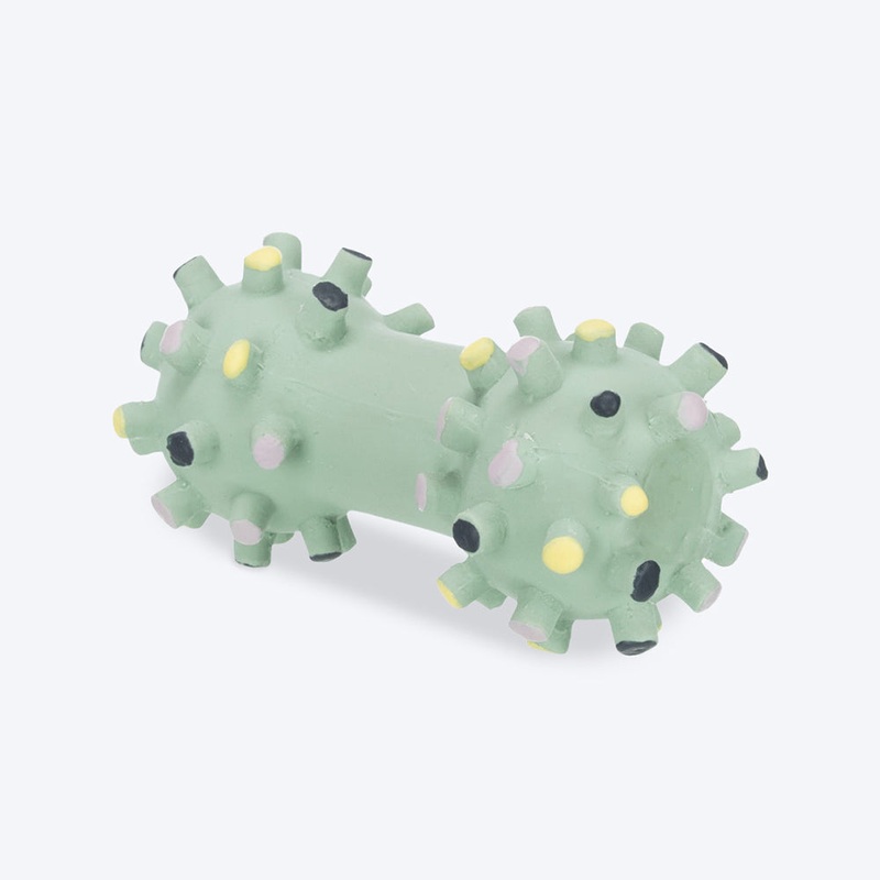 Trixie Junior Mini Dumbbell Soundless Latex Dog Toy – 10cm