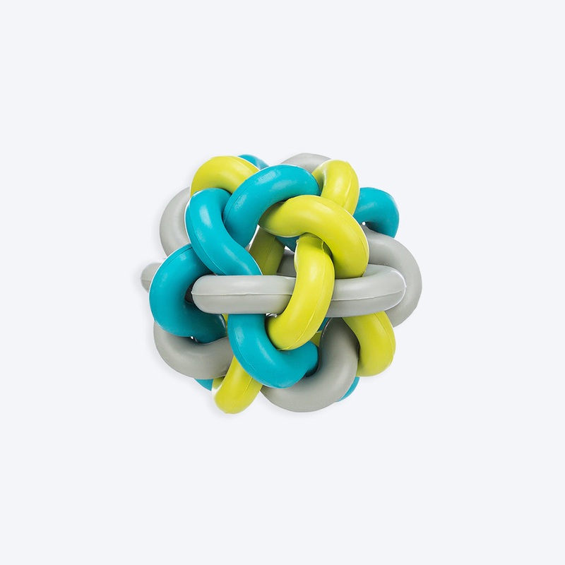 Trixie Knotted Ball Chew Toy For Dog – Multicolor