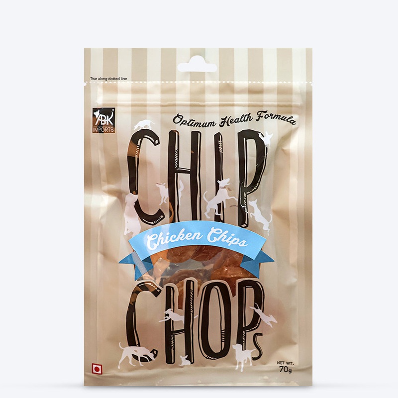 Chip Chops Dog Treats – Chicken Chips – 70 g