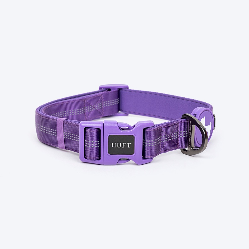 HUFT Comfort Plus Collar For Dog – Purple