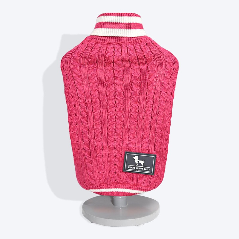 HUFT Fuzzy Buddy Cat Sweater – Pink