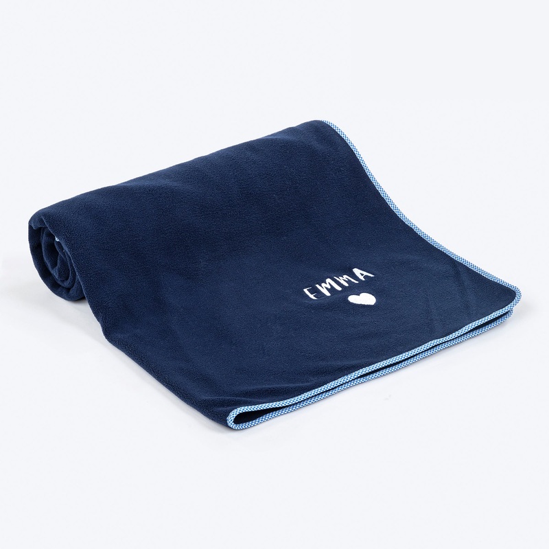 HUFT Personalised Snuggle Blanket For Dog & Cat – Navy