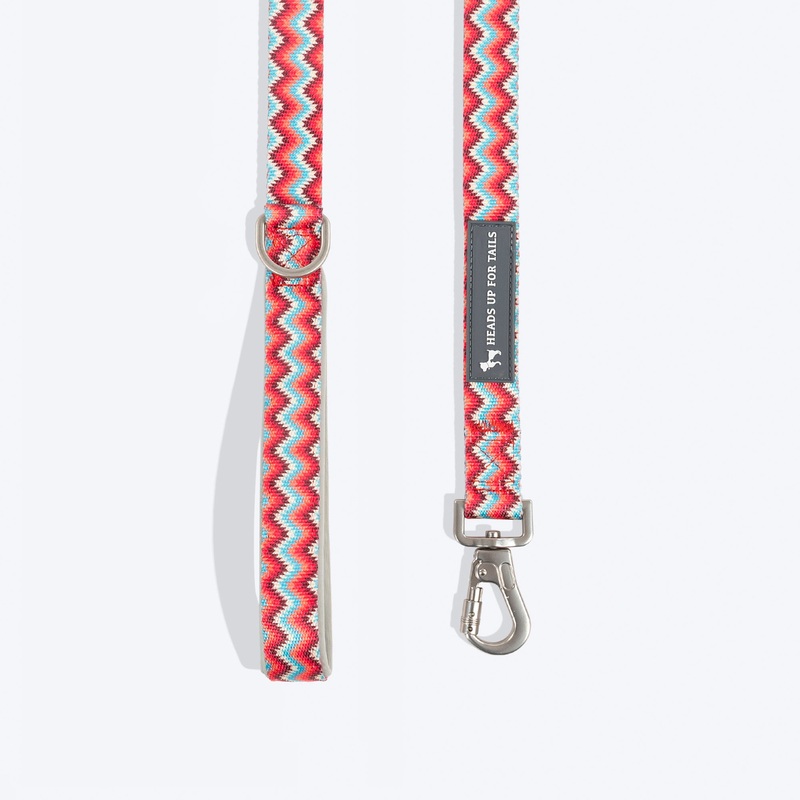 HUFT Zig Zag Galaxy Leash For Dog – Red