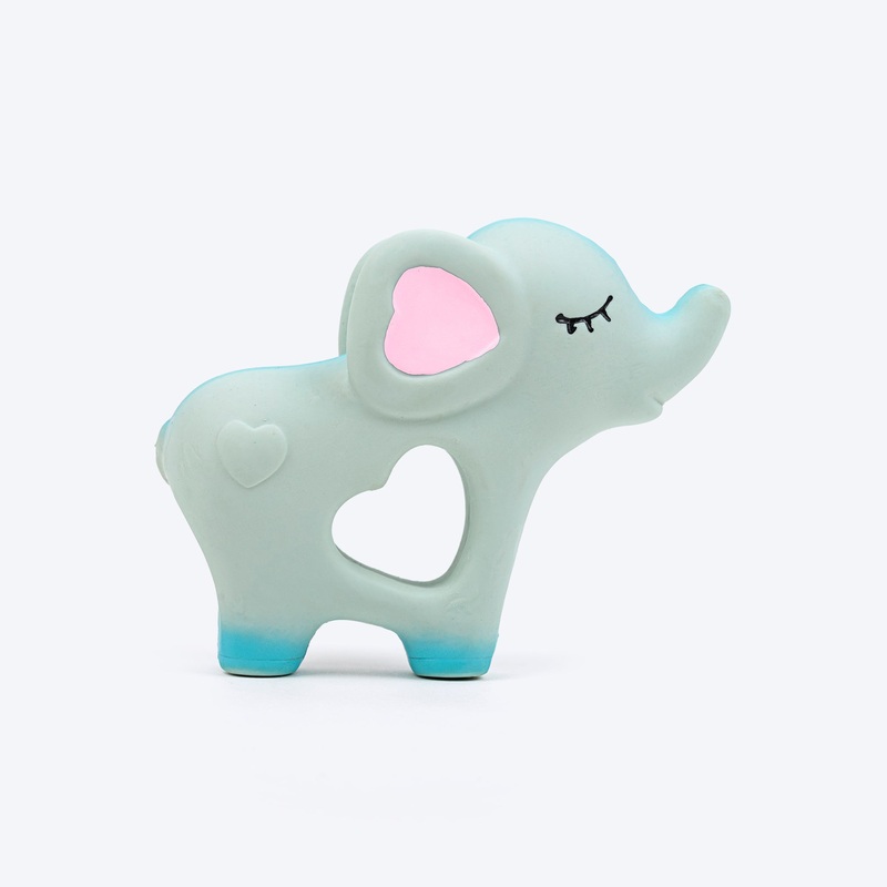 TLC Ellie With A Heart Squeaky Chew Toy For Dog – Grey